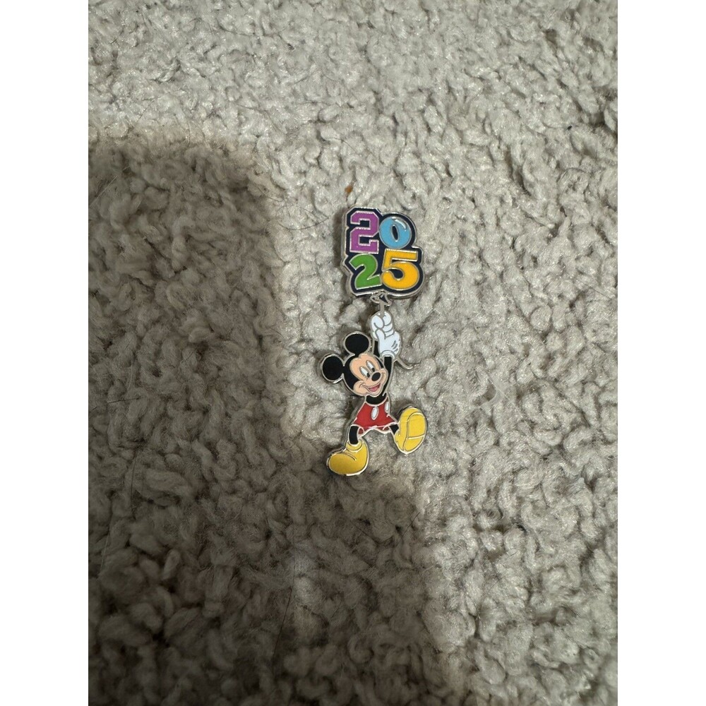 Disney Pin Mickey Mouse Dated 2025 Booster Pin